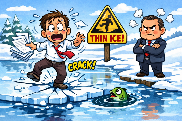 On thin ice