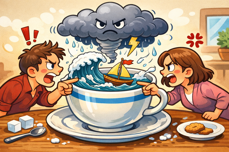 Storm in a teacup