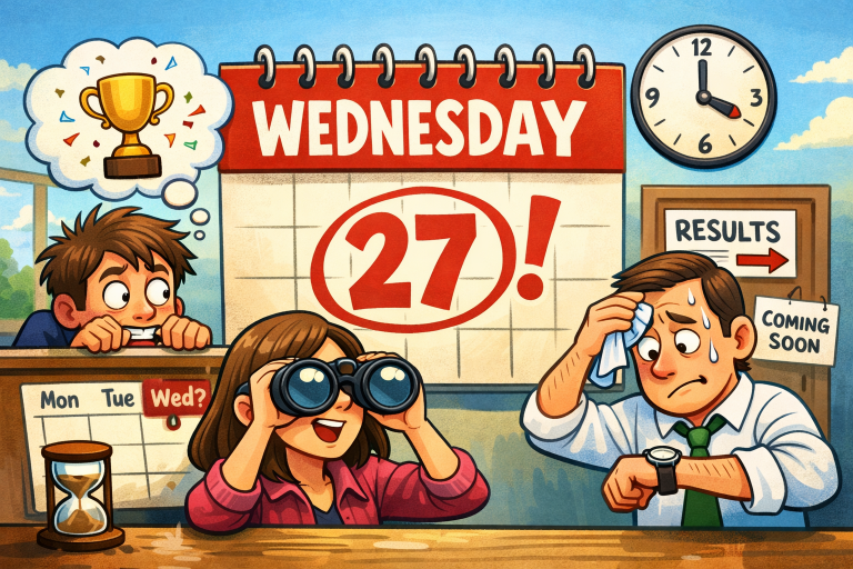 Waiting for Wednesday