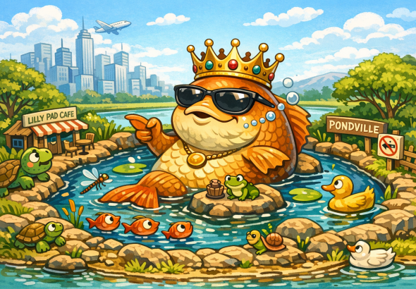 A big fish in a small pond