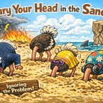 Bury your head in the sand