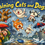 Raining cats and dogs