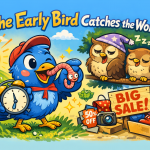The early bird catches the worm